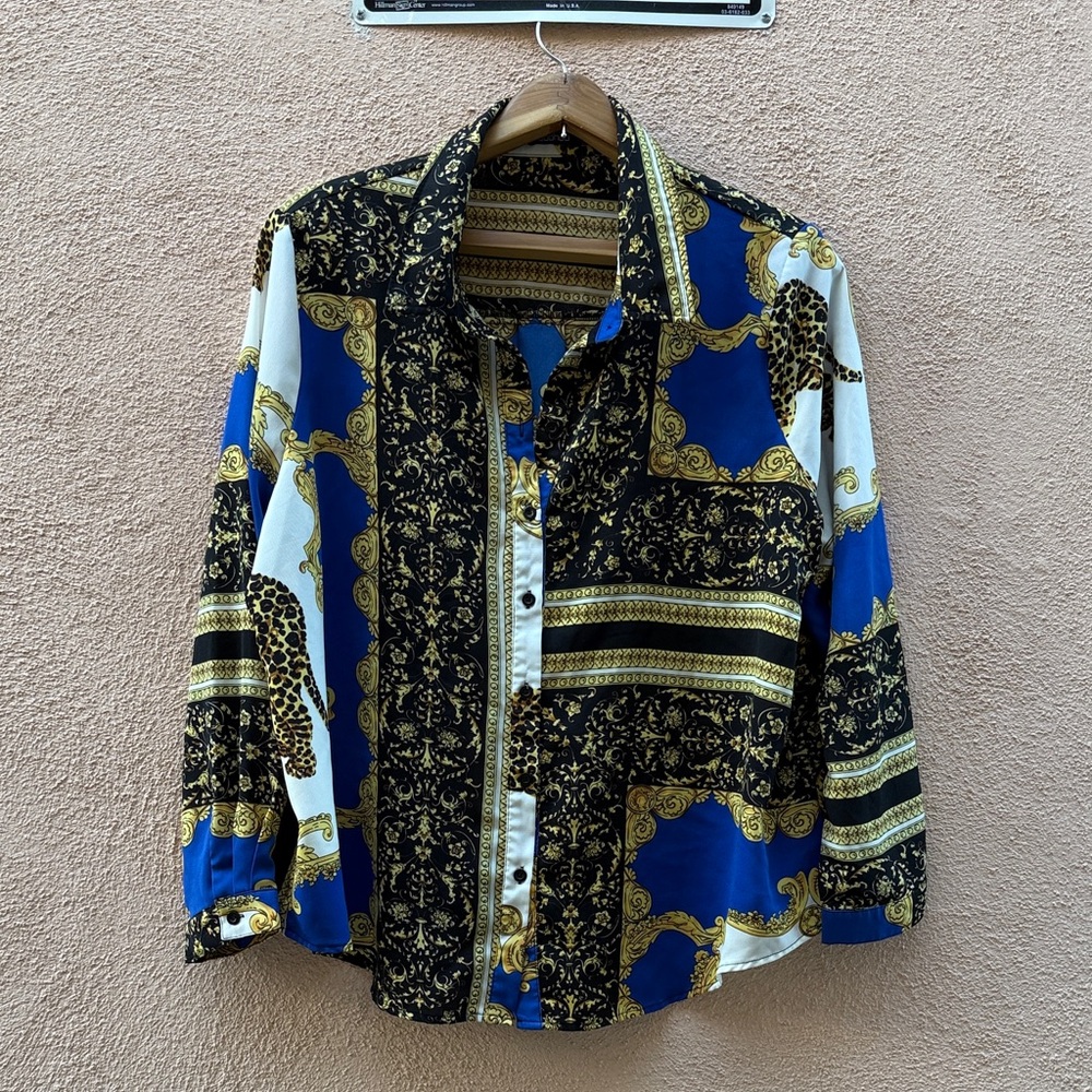 Vintage Style Baroque and Leopard Print